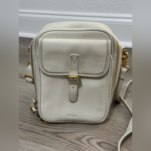 Minooy Naya Small Crossbody Bag Cream / White - EUC - Picture 2 of 14
